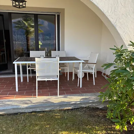 Viramonte - Charmantes Mit Pool & Seeblick Apartmán Gambarogno